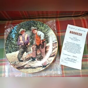 🤠Bonanza Collector's plate✨️